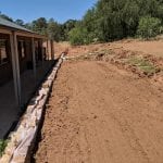 bobcat hire Cockatoo Valley yard makeover for new retaining walls