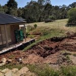 bobcat hire Cockatoo Valley for new retaining walls