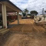 bobcat hire Gawler new driveway