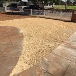 bobcat hire Elizabeth applying new top soil after yard clean up