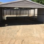 bobcat hire Morphett Vale base preparation for new shed floor