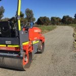 bobcat hire Lewiston compacting rubble road base