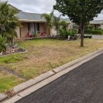 bobcat hire removing old lawn before installation of new lawn at Walkley Heights