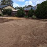 bobcat hire new top soil makeover for landscaping at Hillbank