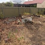 bobcat hire residential yard clean up in Unley