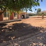 bobcat hire front and rear yard makeover ready for new landscaping in Blakeview