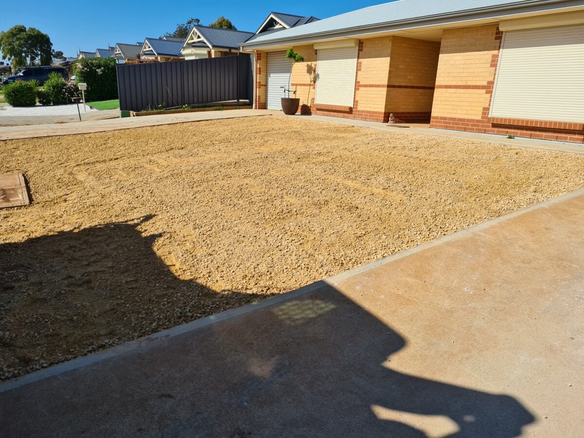 bobcat hire Daveron Park removal of old paving and driveway concrete