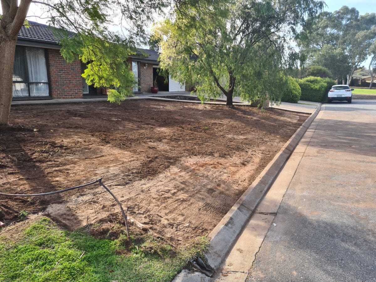 bobcat hire Greenwith after removal of overgrown garden ready for new landscaping