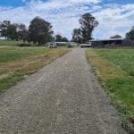 bobcat hire Flaxman Valley topdress driveway restoration