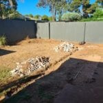 bobcat hire Hillbank site preparation for new shed