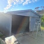 bobcat hire Rostrevor remove old shed